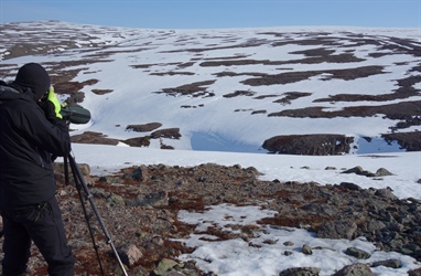 Spring-fieldwork in Varanger